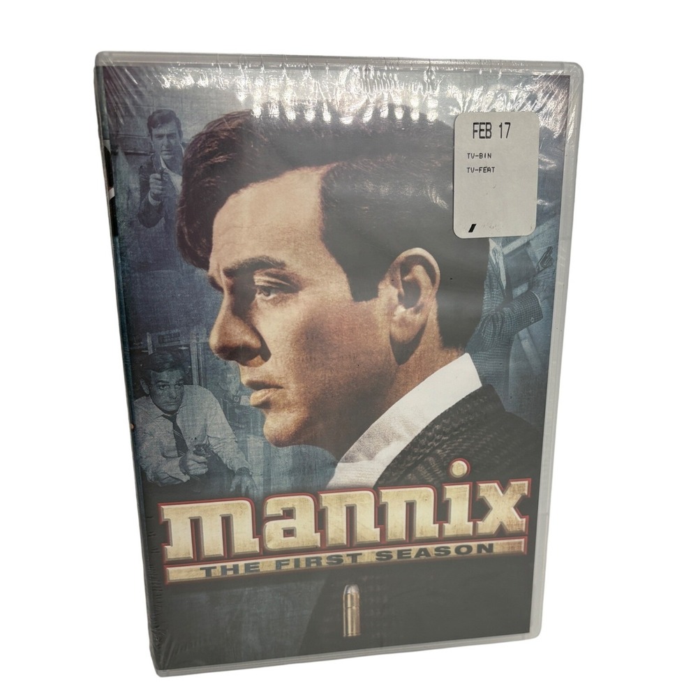 Mannix The First Season DVD Box Set 6 Discs Brand New Factory Sealed NOS OOP